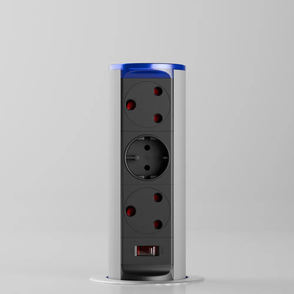 MK2 WC Pop up Power Outlet