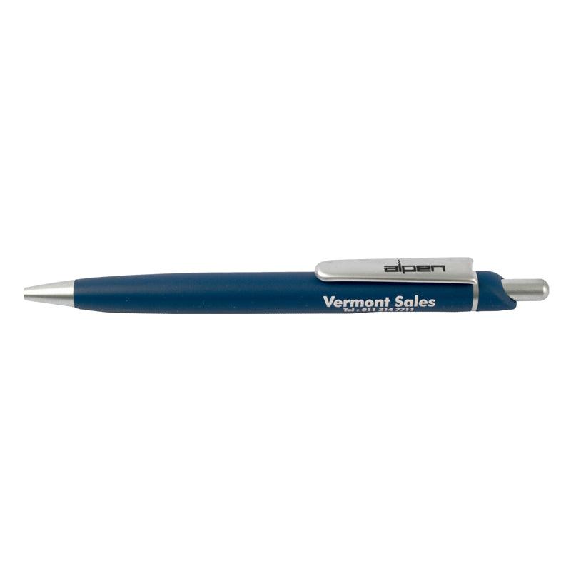Alpen Ballpoint Pen Blue & White - Livestainable.co.za