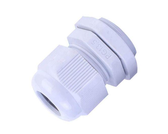 White Compression Gland Ph=20mm Cab=6.5 12mm Pg13.5 - Livestainable.co.za