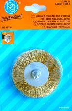 75 Mm Brass Wire Wheel Brush - Livestainable.co.za