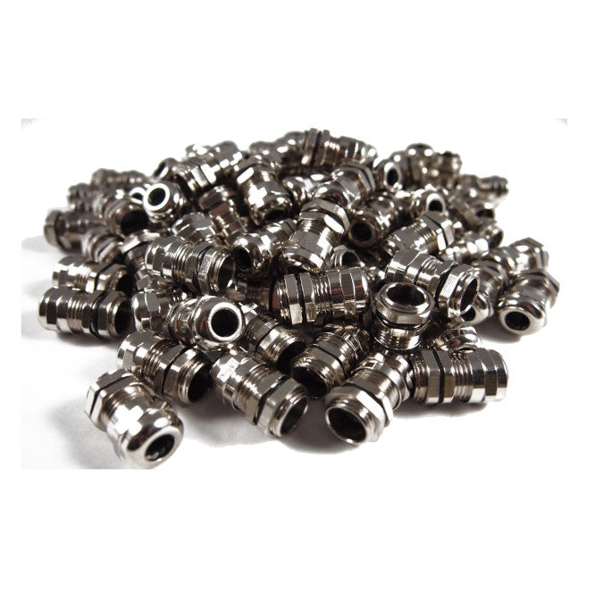 Compression Gland Ph=12.5mm Cab=3 6.5mm Metal 100/Bag Pg7