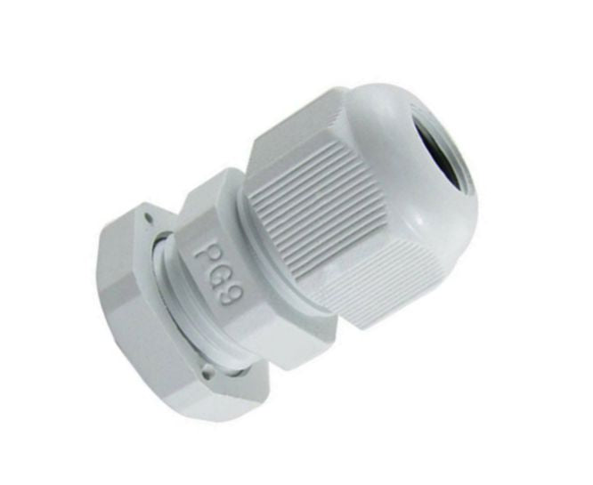 Grey Compression Gland Ph=16mm Cab=4 8mm Debulk Pg 9 Gy