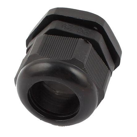 Black Compression Gland Ph=20mm Cab=6.5 12mm L=9mm Pg13.5 Blk - Livestainable.co.za