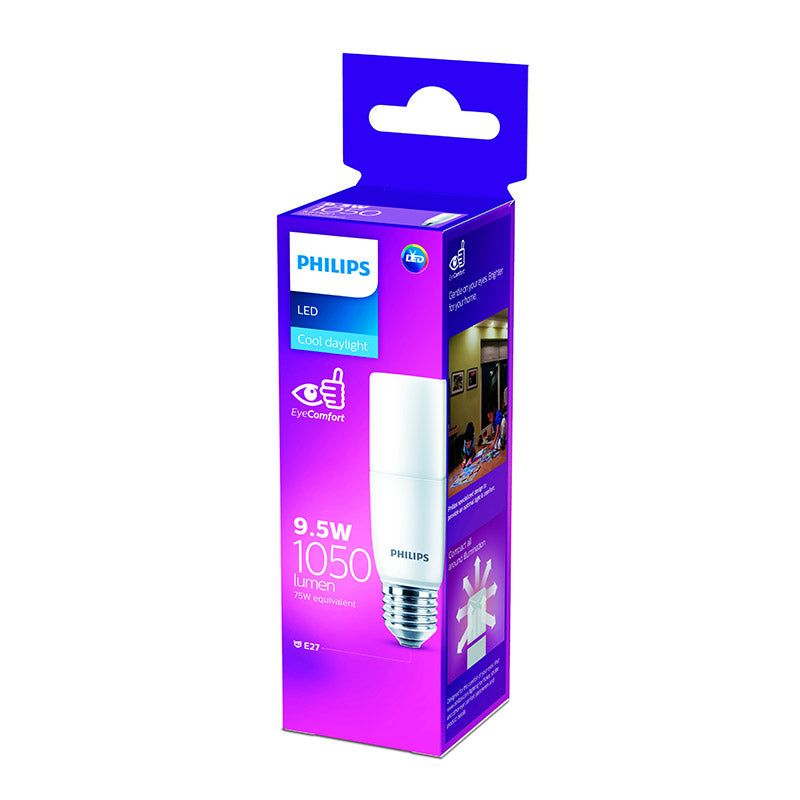 Philips Globe Ledstick 9.5 W Screw 65 K Cooldaylight