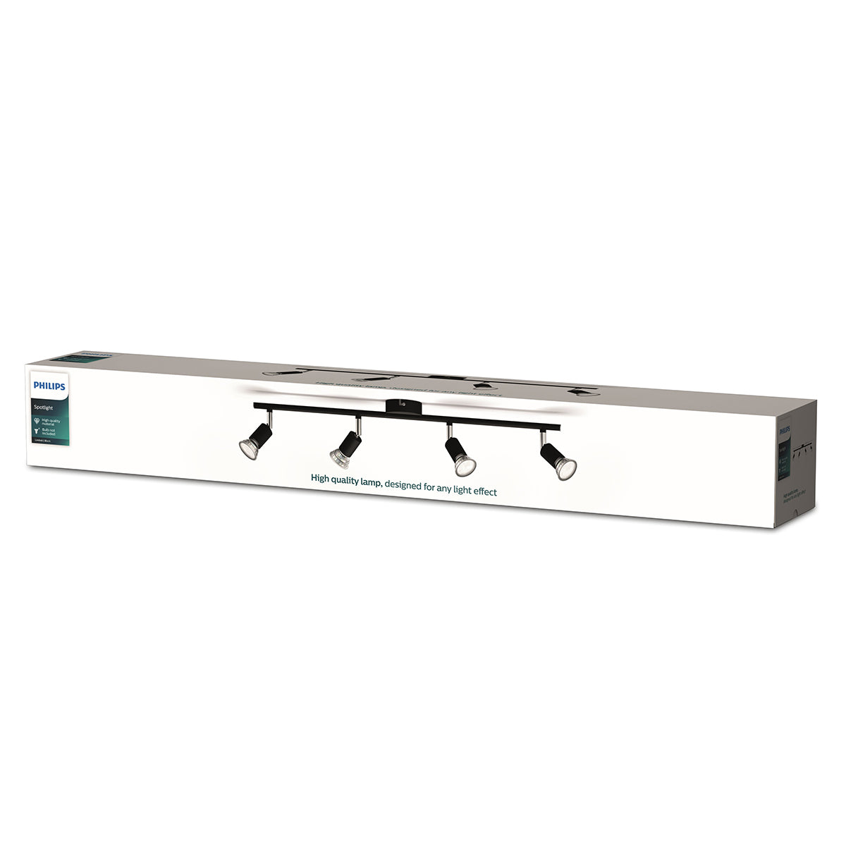Philips Spotlight Bar 4 X50 W Black Downlighter