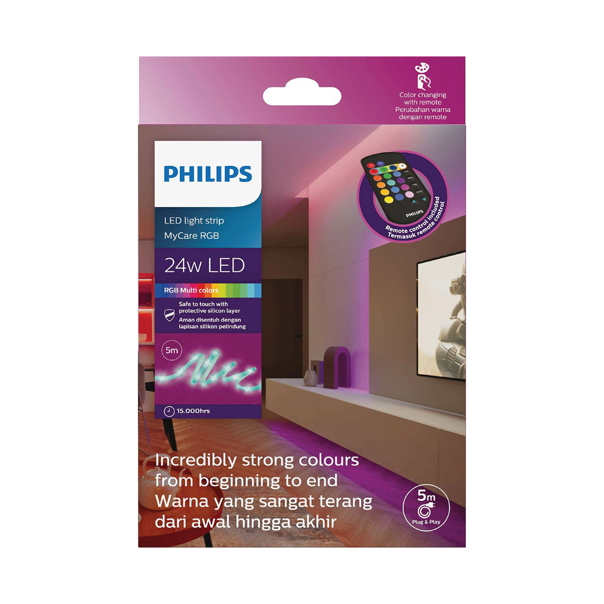 Philips Lightstrip Led 24 W 5 M Multi Colour