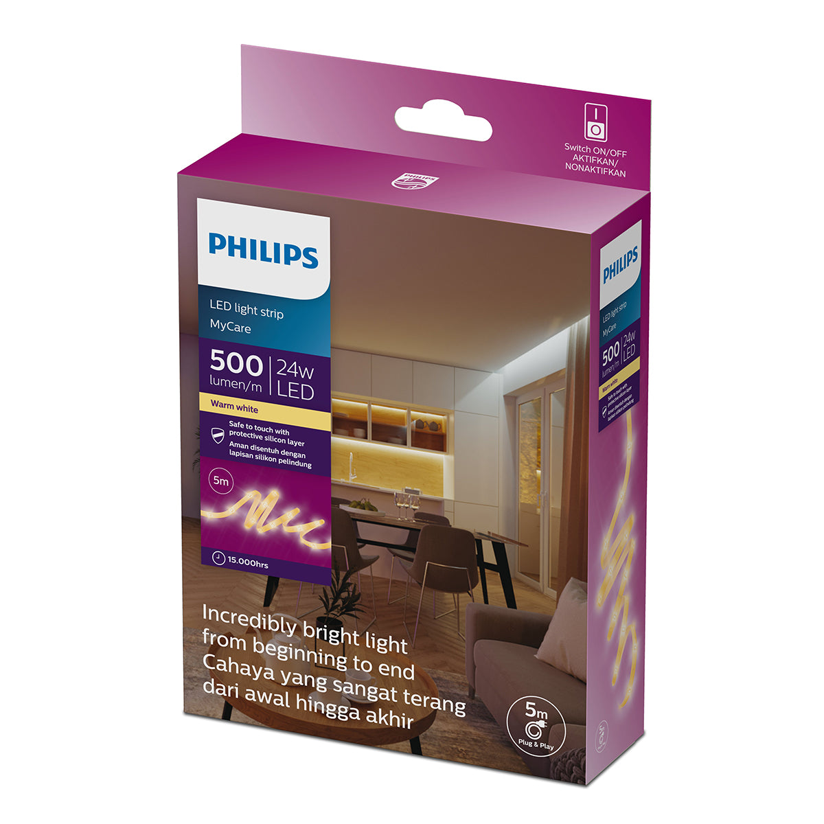 Philips Lightstrip Led 24 W 5 M Warm White