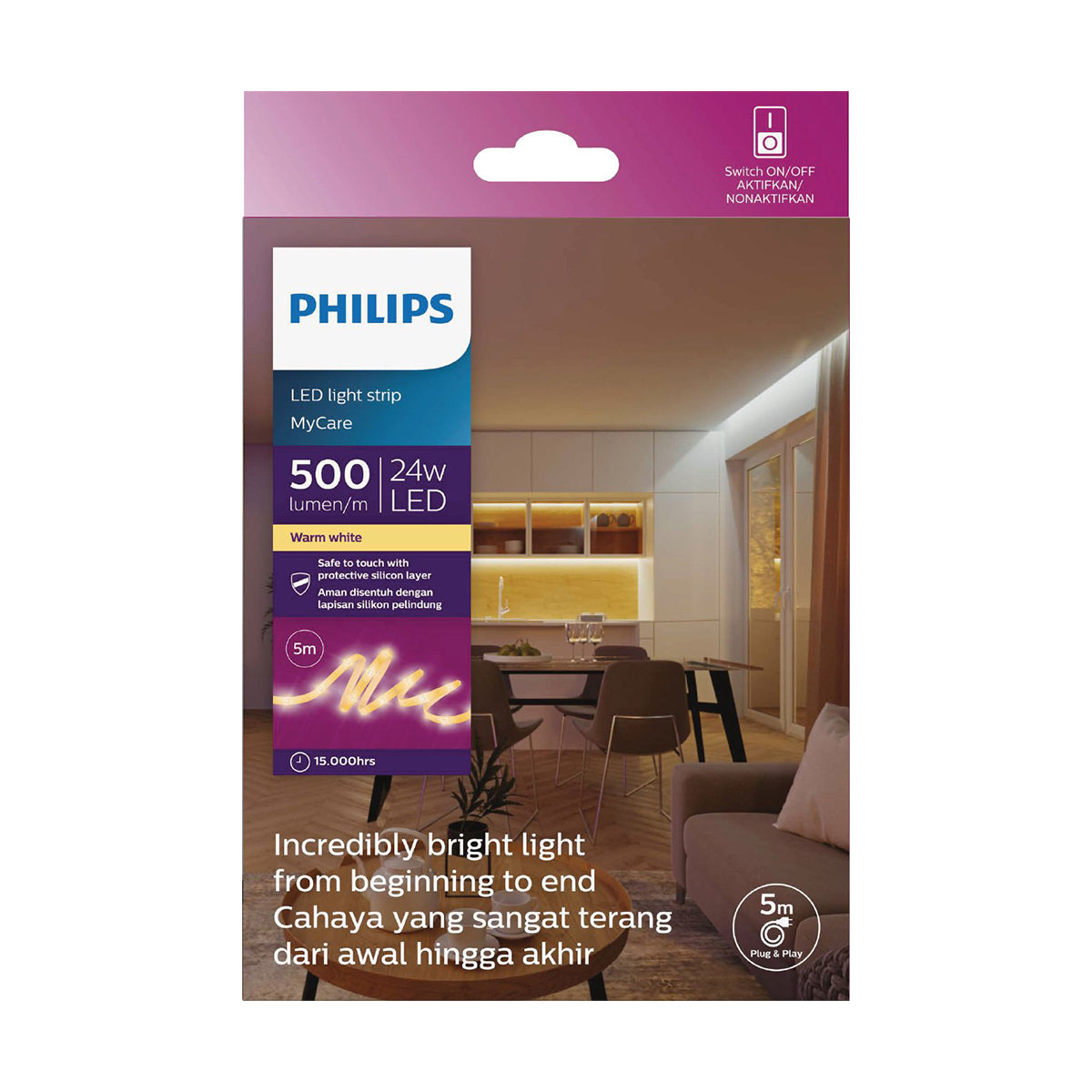 Philips Lightstrip Led 24 W 5 M Warm White