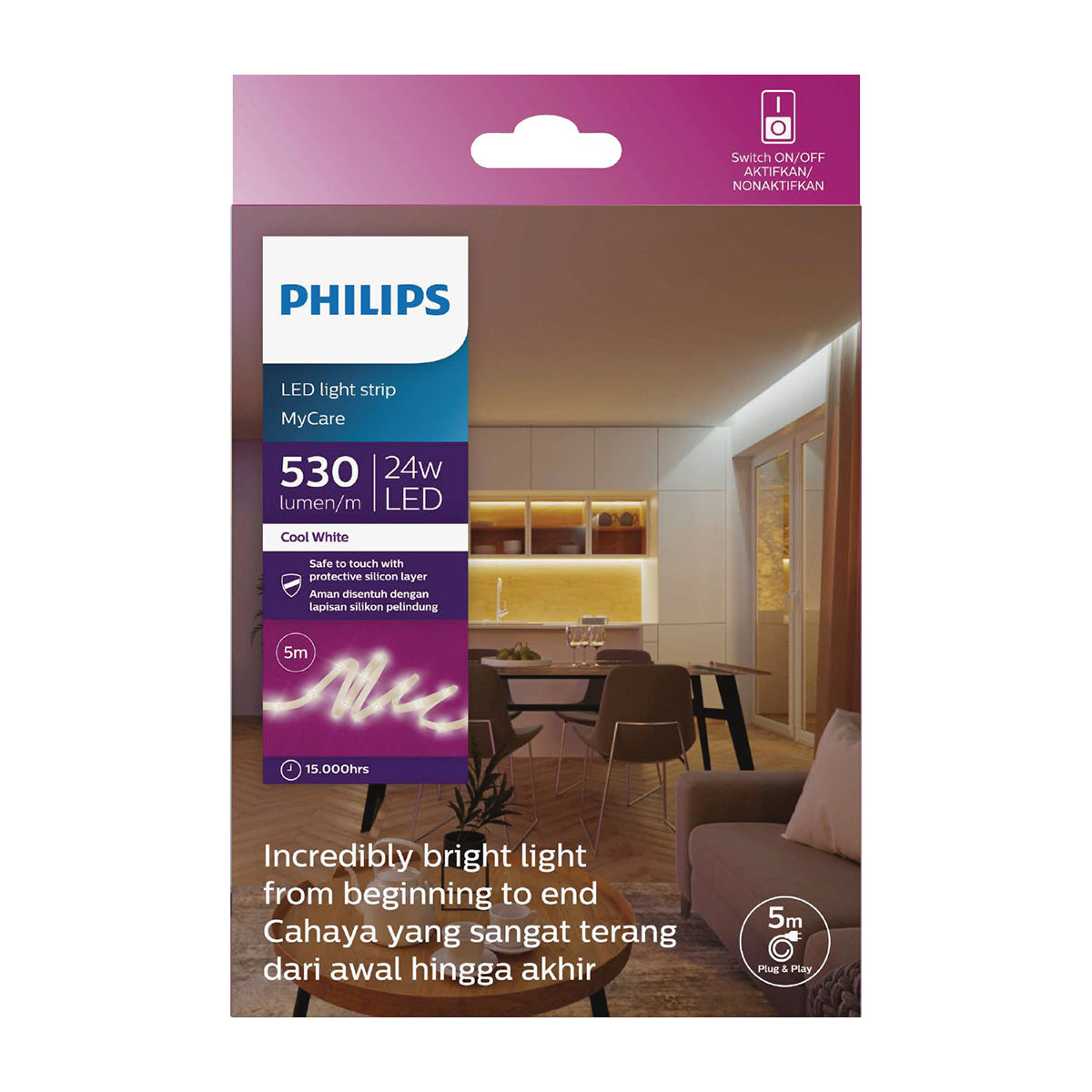 Philips Lightstrip Led 24 W 5 M Natural White