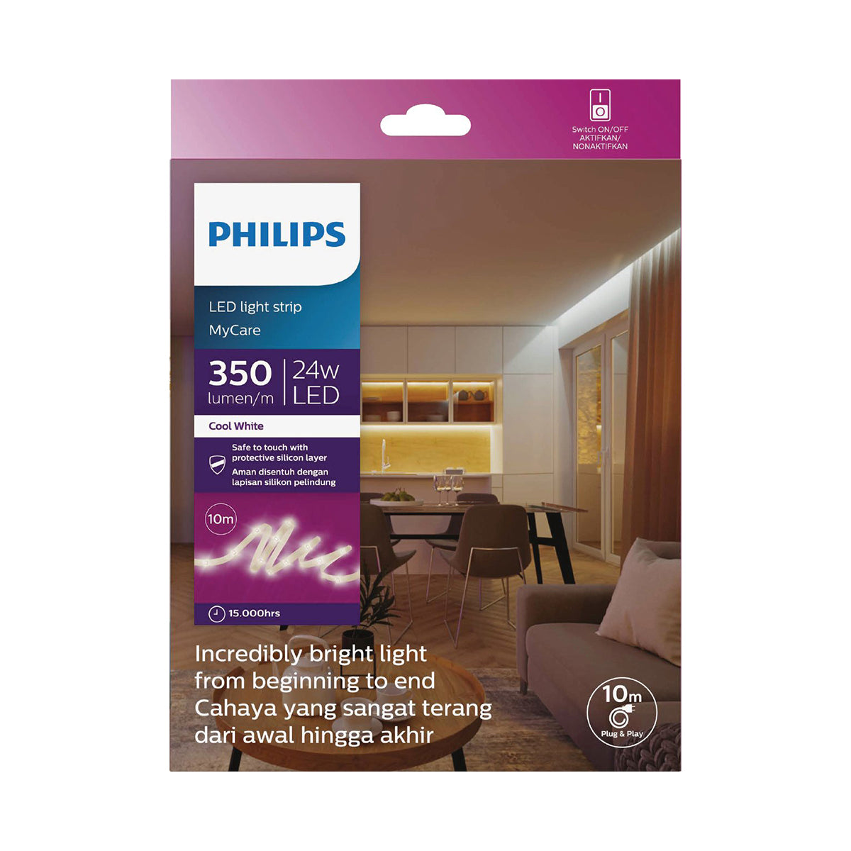 Philips Lightstrip Led 24 W 10 M Natural White