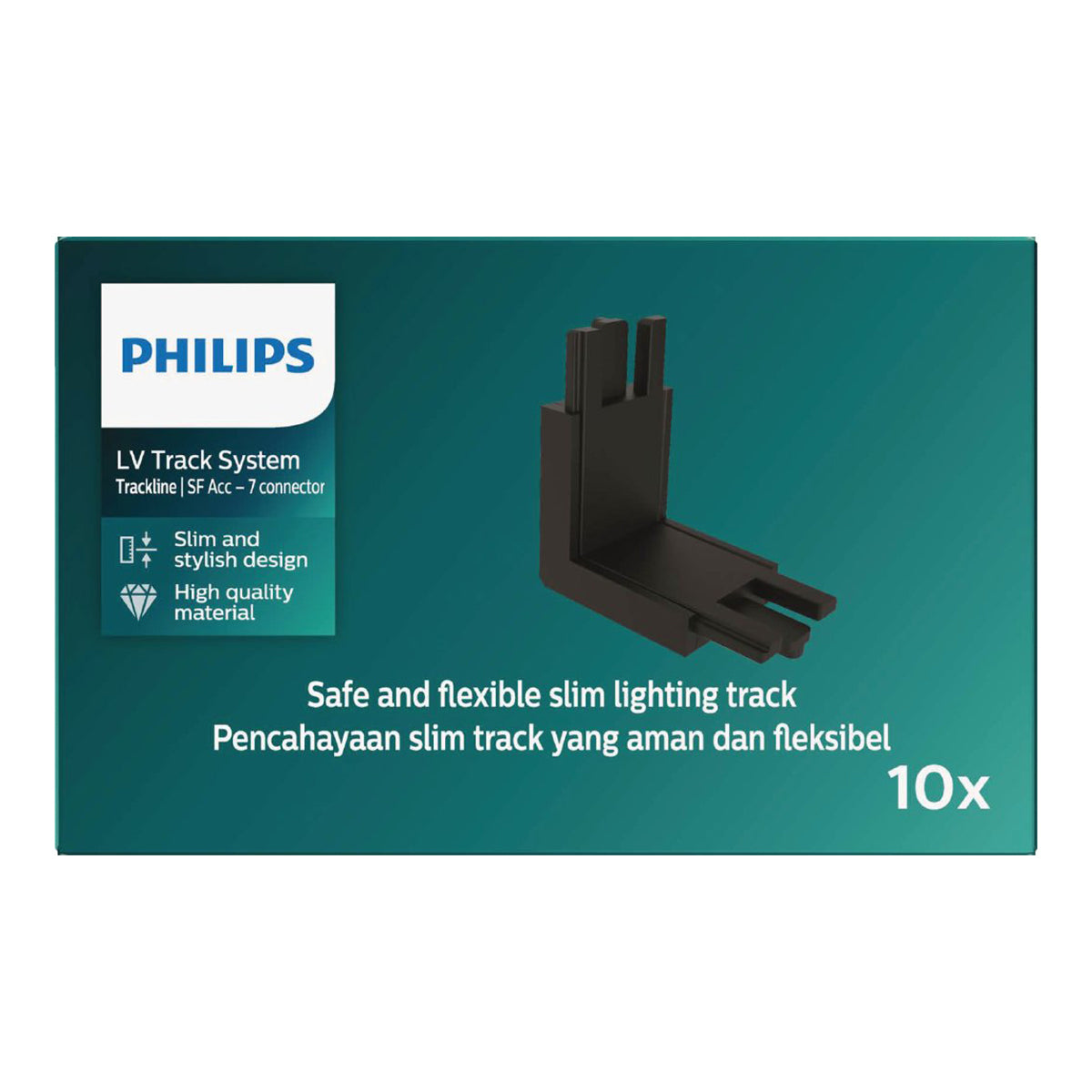 Philips Trackline Connector 7 Surface M 10 Pc