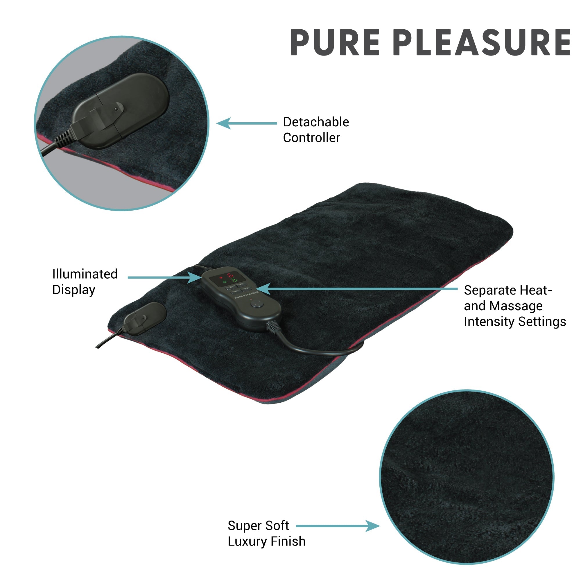 Heating Massage Pad Electric Weighted Heated