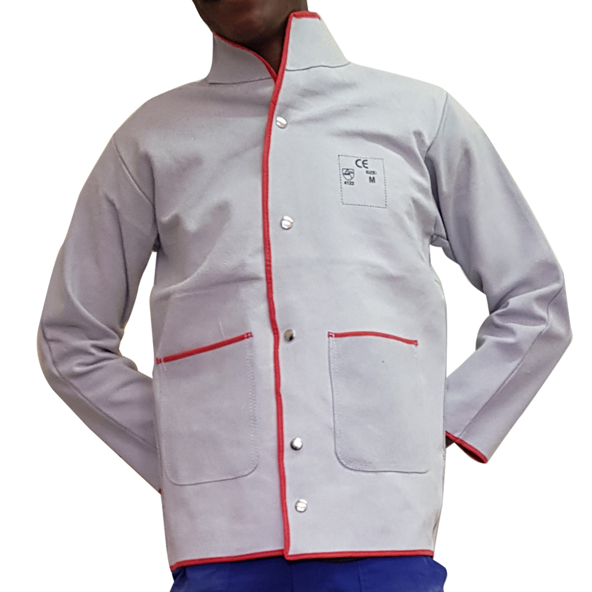 Pioneer Jacket Welding Chrome Leather Medium
