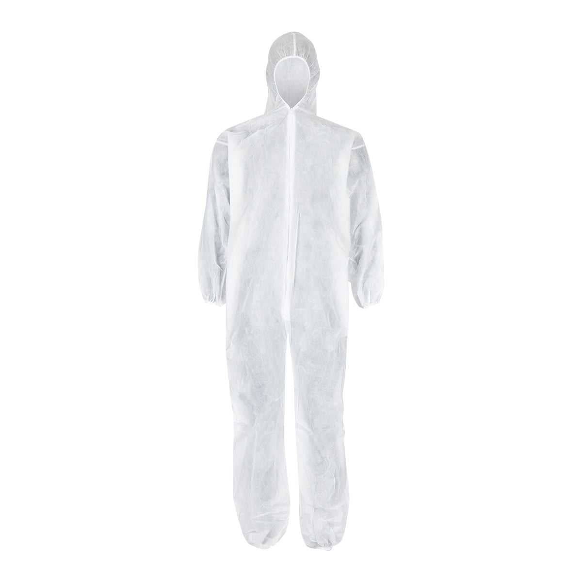 Pioneer Disposable Overall Zip And Hood White 2 Xl
