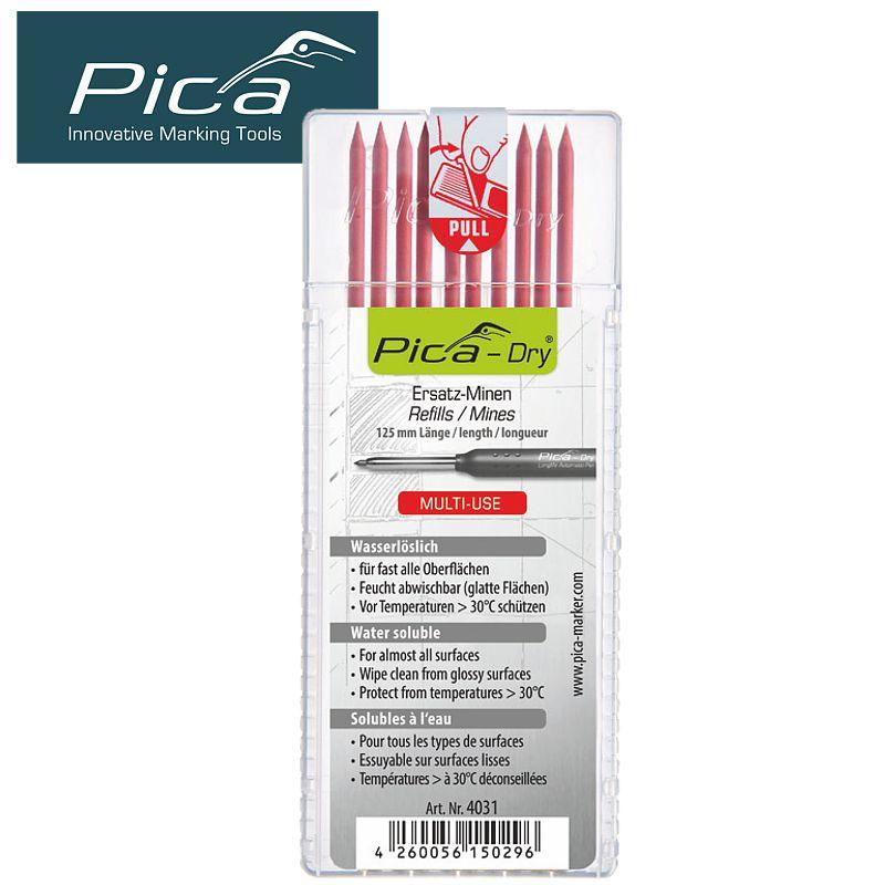 Pica Dry Refills 10 Pc Red - Livestainable.co.za