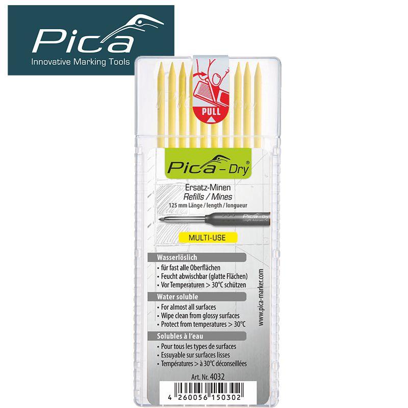 Pica Dry Refills 10 Pc Yellow - Livestainable.co.za