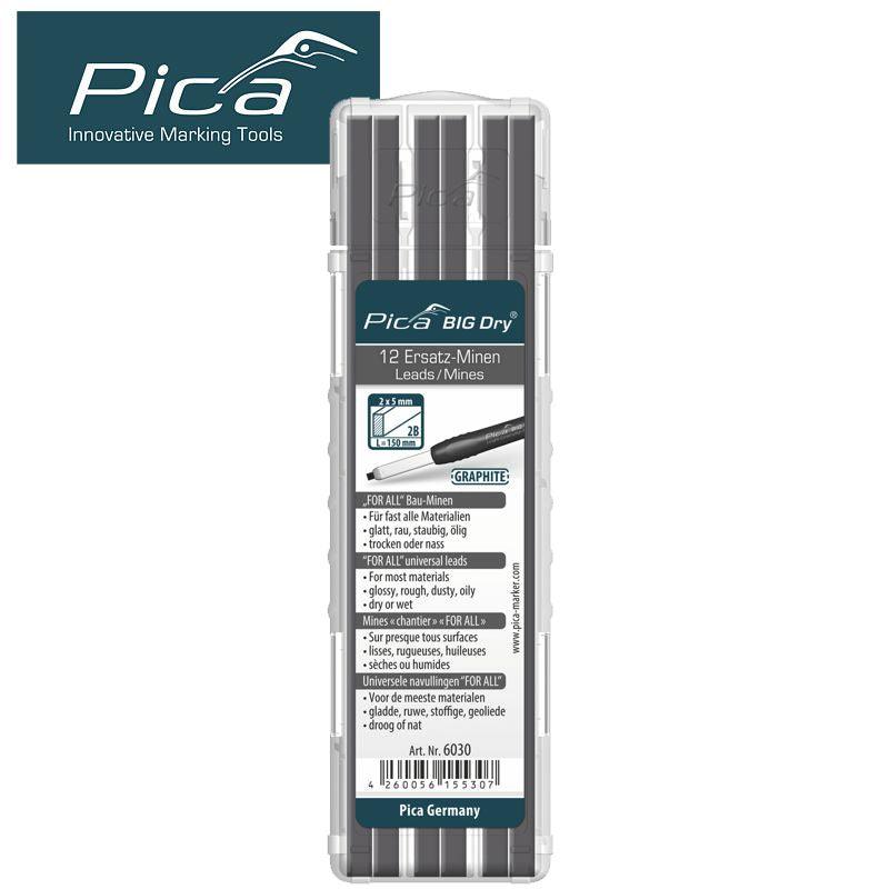 Pica Big Dry Refills For All Graphite 2 B - Livestainable.co.za