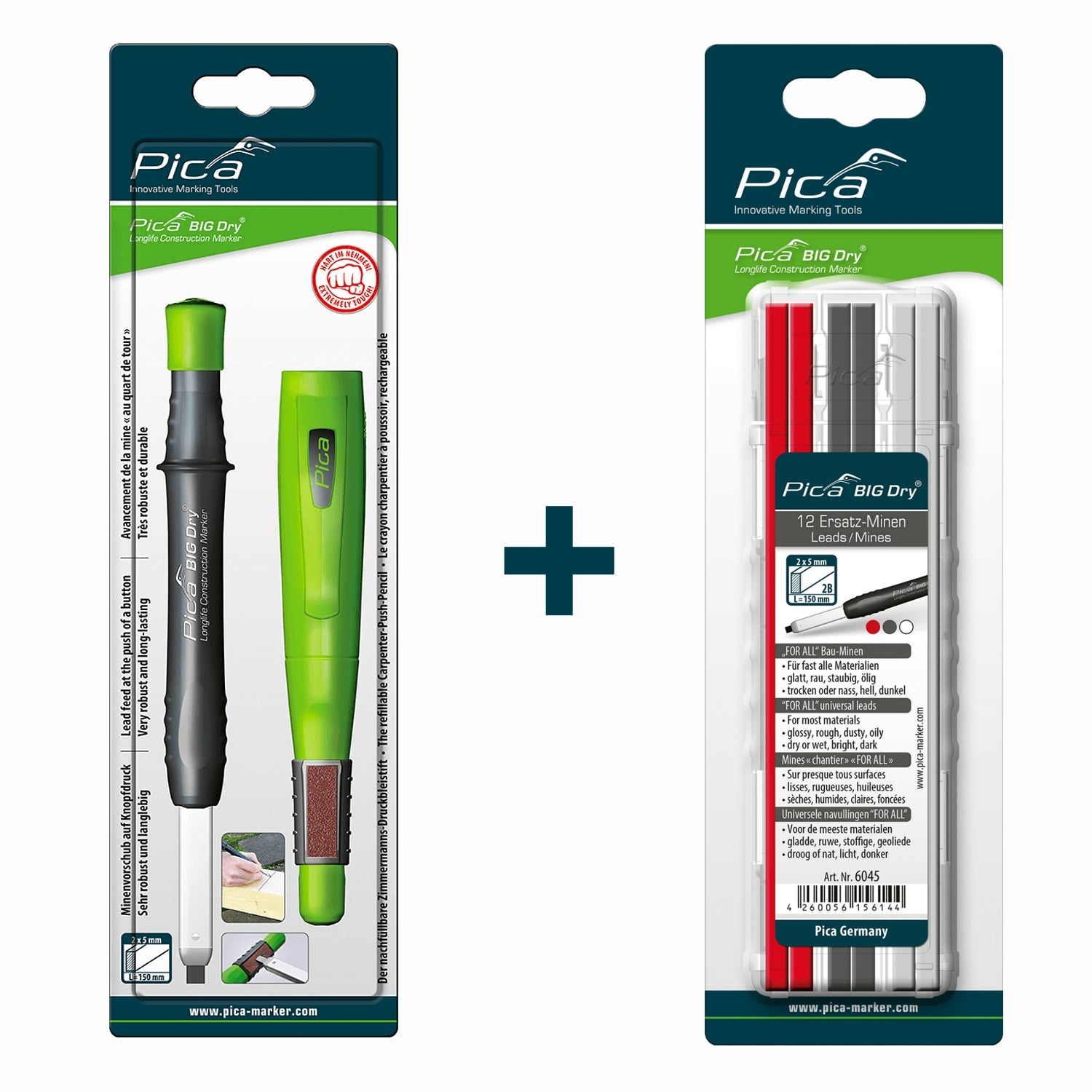 Pica Pica Big Dry + Refill Set X1 6060 And X1 6045
