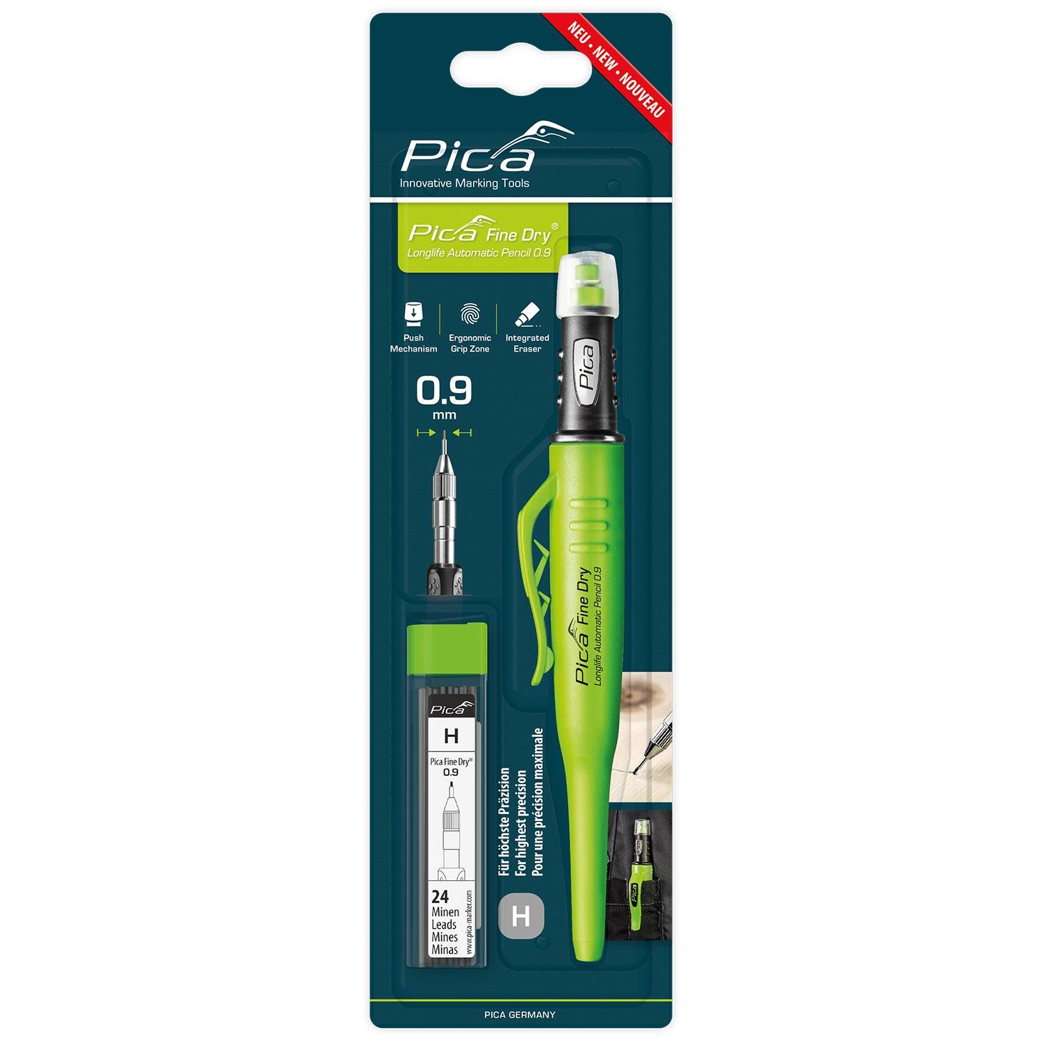 Pica Fine Dry Graphite H Lead Bundle (1 X 7070 + 1 X 7050) - Livestainable.co.za