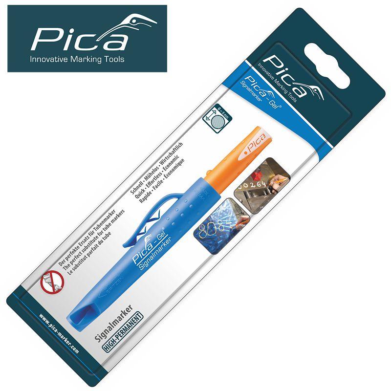 Pica Gel Signalmarker Crayon Marker White - Livestainable.co.za