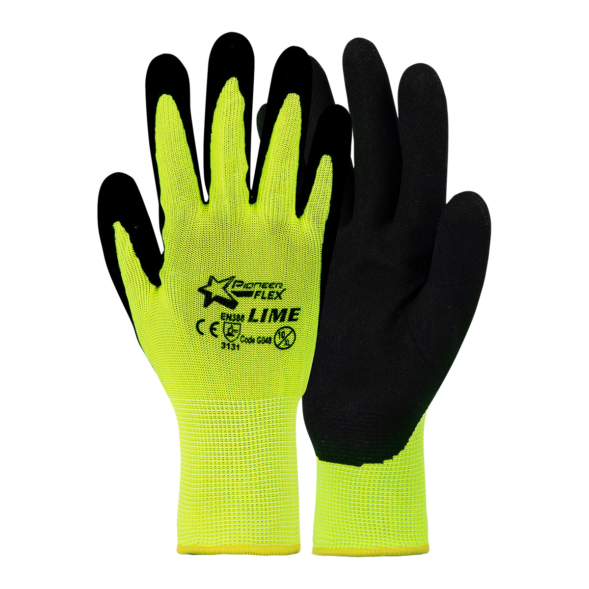 Pioneer Glove Flex Lime Xl
