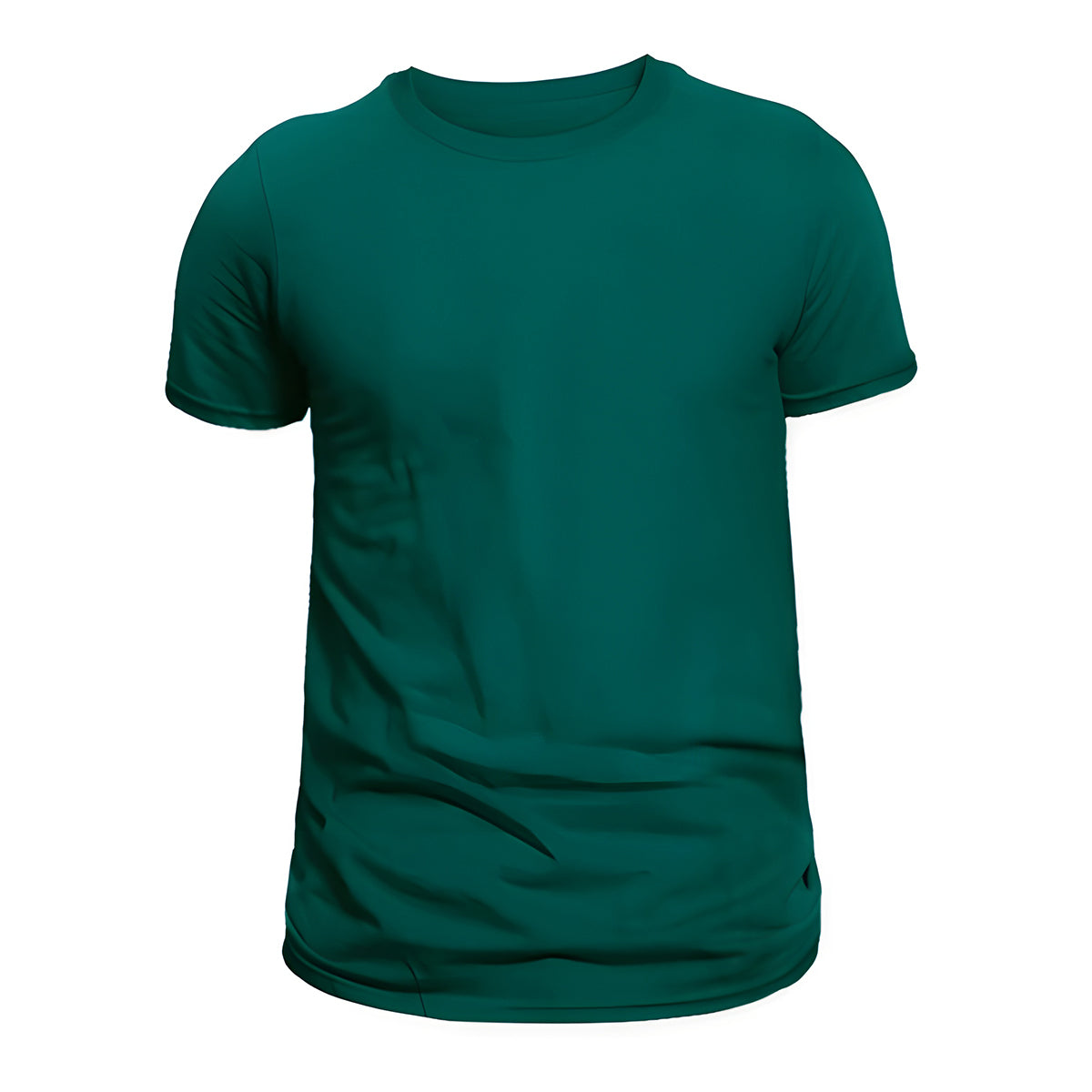 Pioneer T Shirt Cotton Crew Neck Bottle Green S