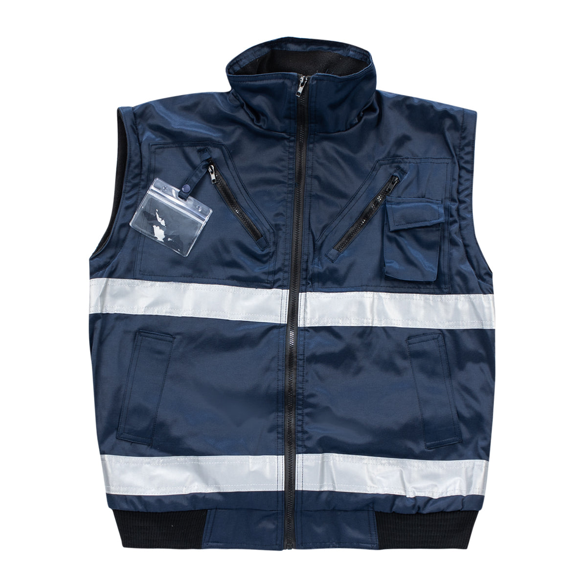 Pioneer Jacket Bunny Zip Off Sleeve Navy 4 Xl