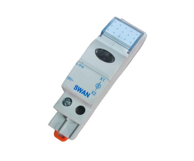 230 Vac Single Phase Indicator 18mm Blue Din Mount Pl 1 P Blue 230 V - Livestainable.co.za