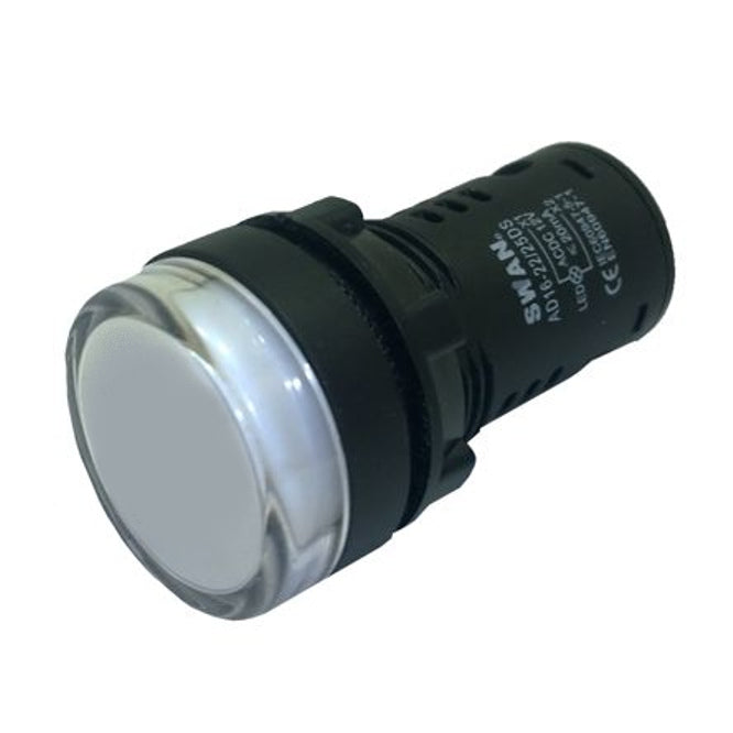 Pilot Light High White Led 22 Mm 230 V Ac/Dc Pl Ad16 22 230 V W