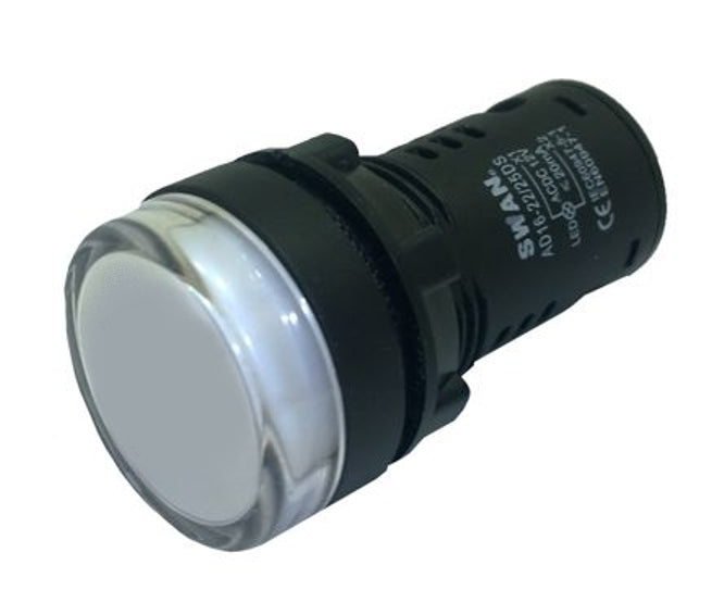 Pilot Light White Led Ac 230 V Pl Ad16 22 230 V W