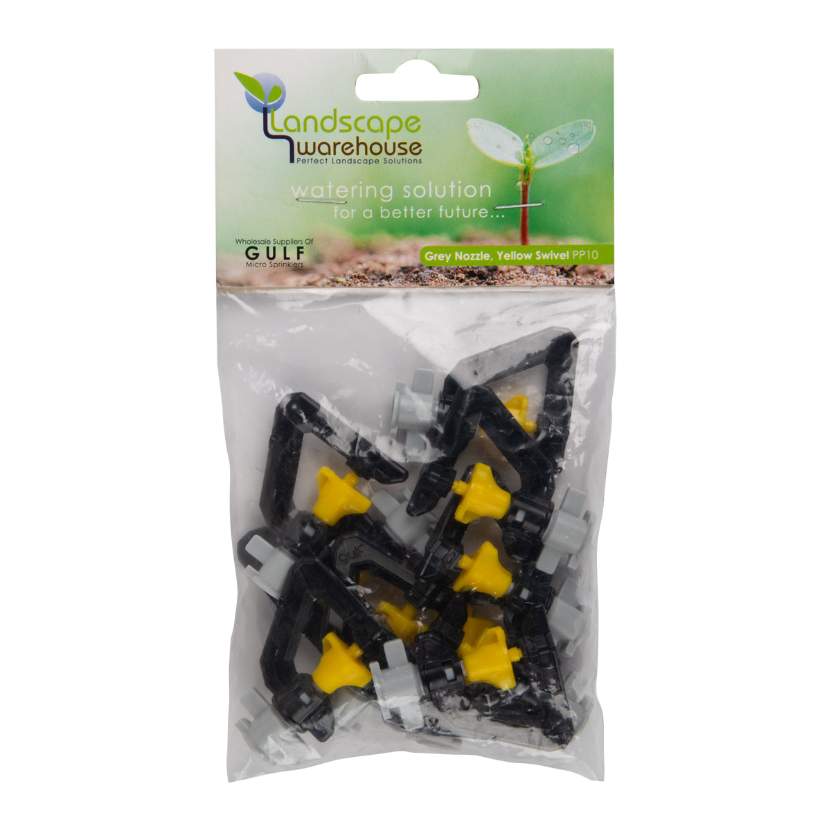 Gulf Sprinkler Yllow Swvel 1 M Rad Shrt Ran(10 Pk)