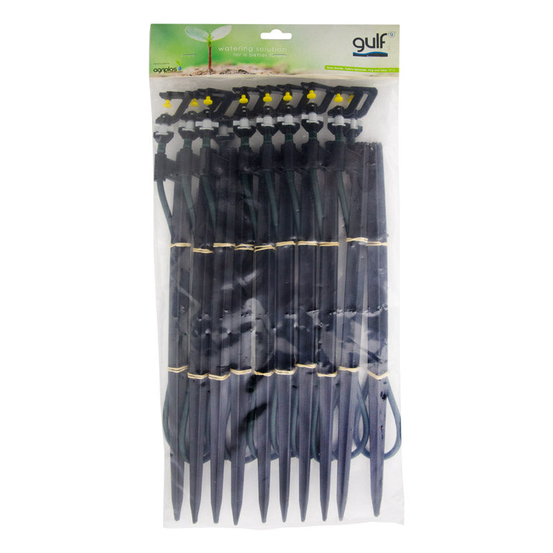 Gulf Sprinkler Yellow Swivel 1 M Radius (10 Pk)