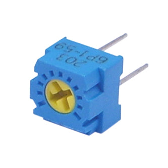 Trimpot T Adj S Turn 6.8mm Sq 5 K Gf063 P1 502 K