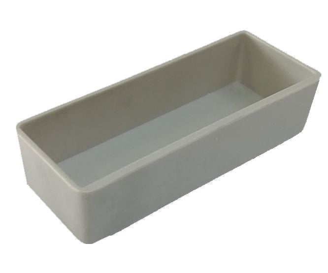 Potting Box Abs 78x12.7x20mm No Cover Grey Tba