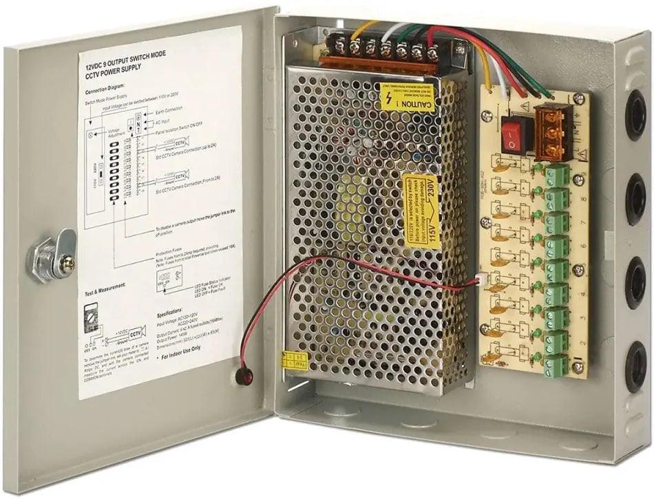 9-Channel 10Amp Power Supply - Livestainable.co.za