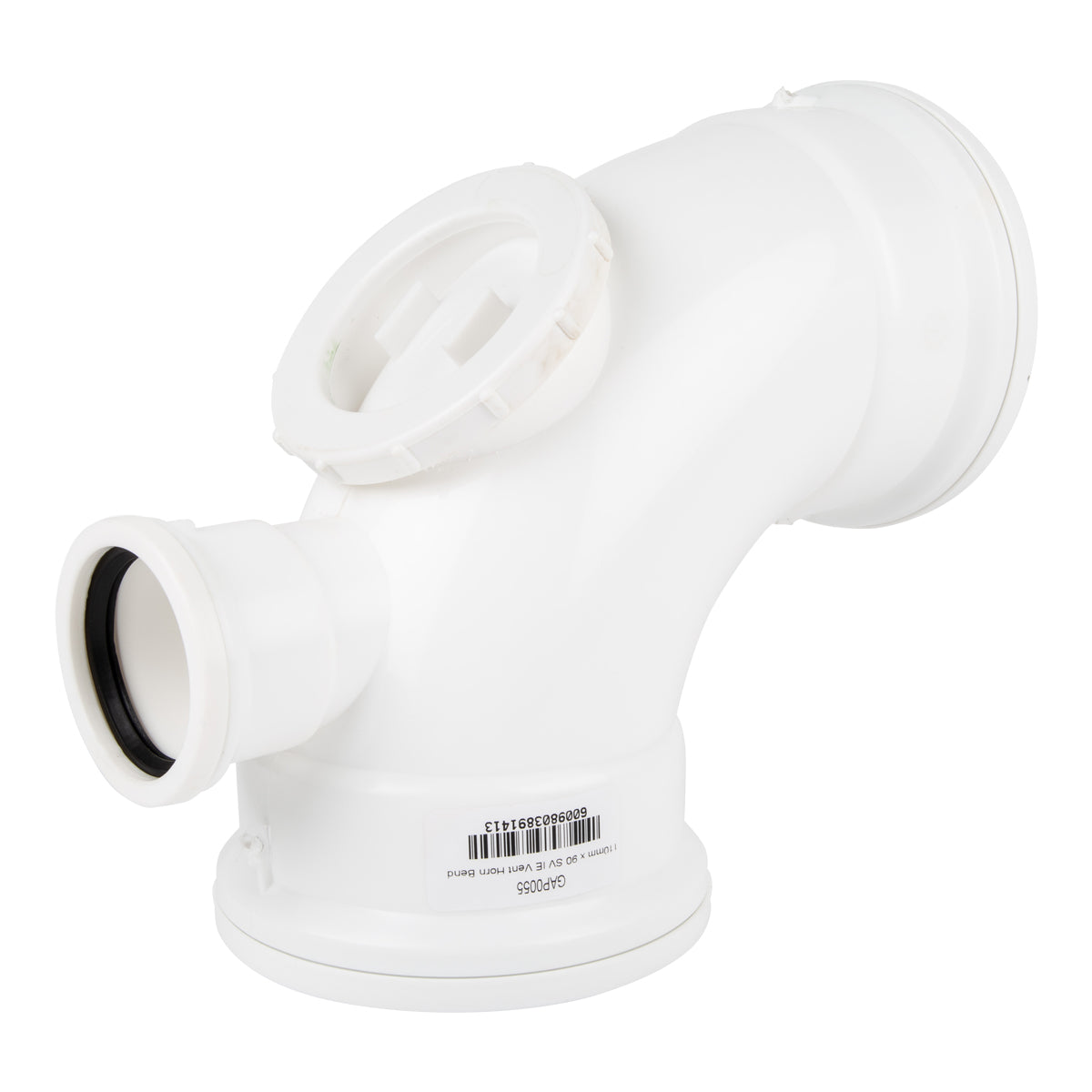 Polyprop Bend Vent Horn 90 Deg Sv I.E 110 Mm Satas