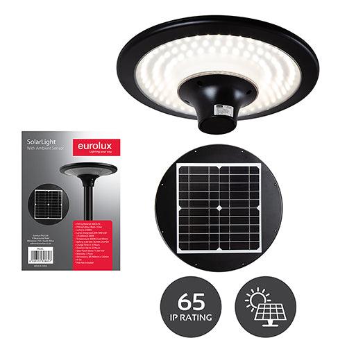 Solar Sensor Light Black Led 2300lm 4000 K - Livestainable.co.za