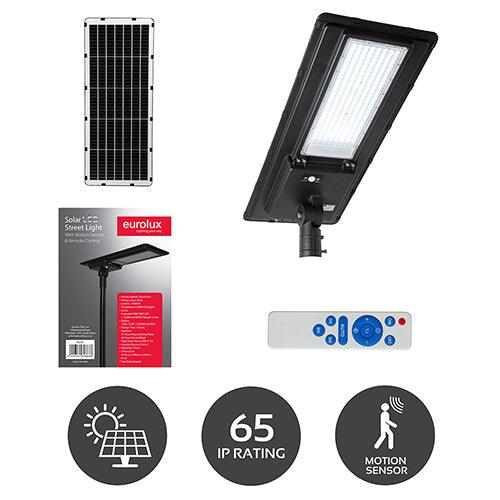 Solar Sensor Light Black Led 13800lm 6000 K - Livestainable.co.za