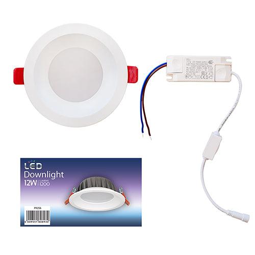 Downlight Ivory White Led 12w Cct - Livestainable.co.za