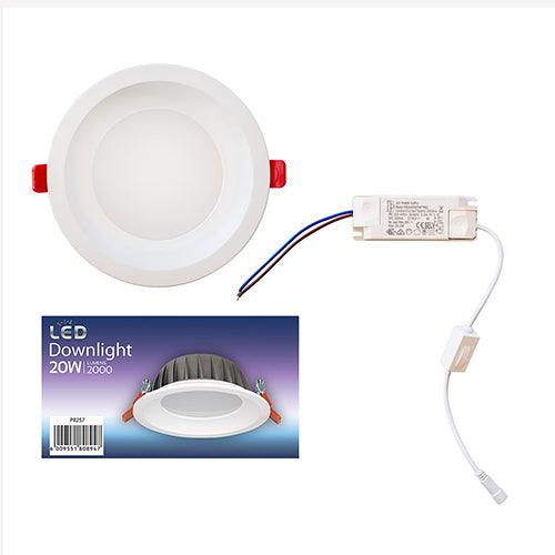 Downlight Ivory White Led 20w Cct - Livestainable.co.za