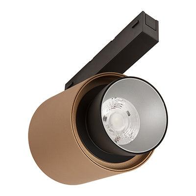 Magnetic Track Spot Led 12w Gold 3000 K Dimmable - Livestainable.co.za