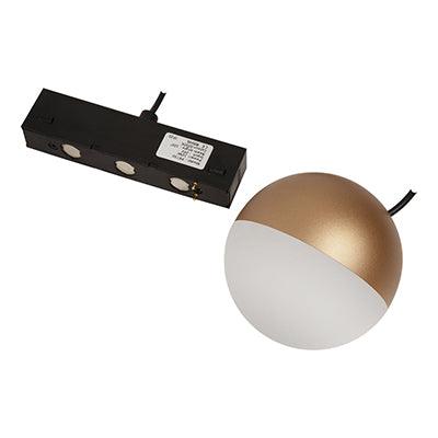 Magnetic Track Pendant Led 10w Gold/White 3000 K Dimmable - Livestainable.co.za