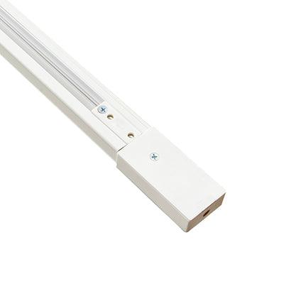 3 Wire 1 M Track White Incl. Ending Plug & Power Connector - Livestainable.co.za