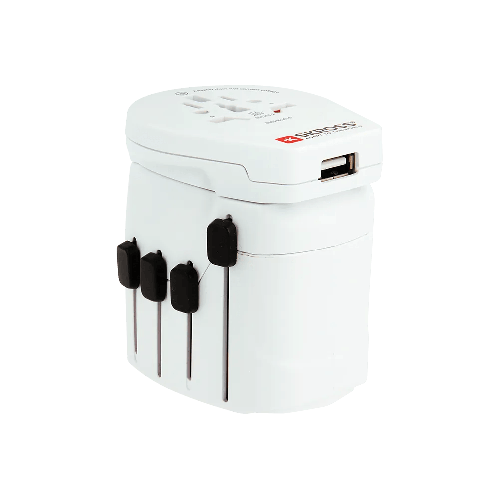 SKROSS - PRO World & USB (7A) Universal Travel Adapter - Livestainable.co.za