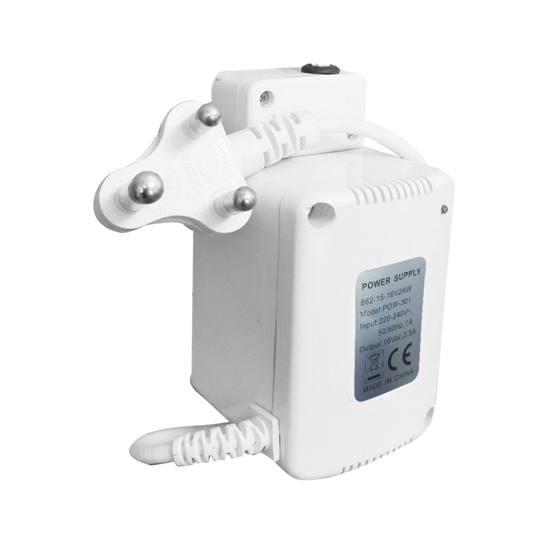 Transformer Wall Mount 16VA AC 2.5 AMP - 40VA