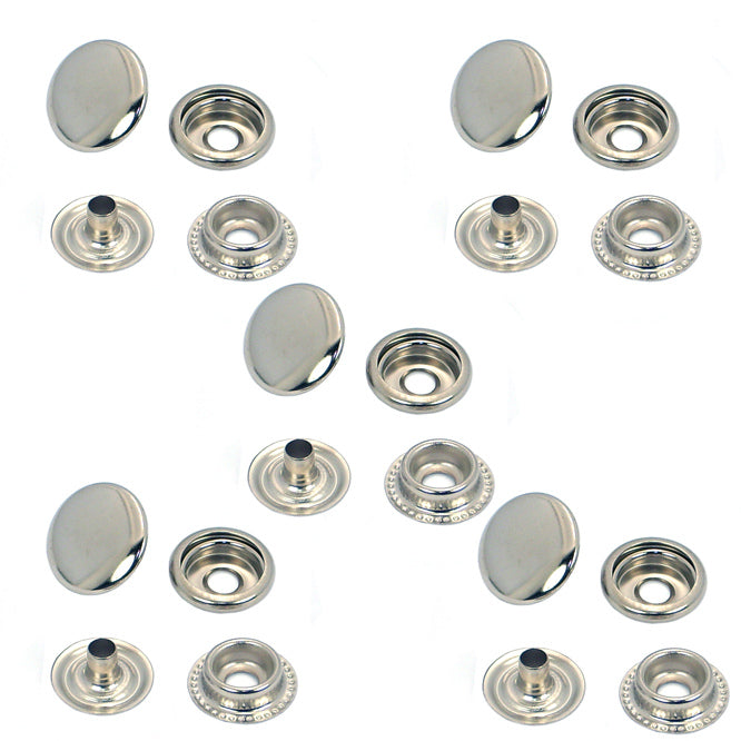 15mm Press Stud & Clip Set 1 Kpcs S Stp702 & Esd Psm