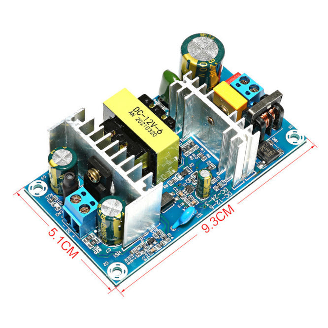 Power Supply O/F In=220 V Out=12 V 6 A 12 V6 A 72 W