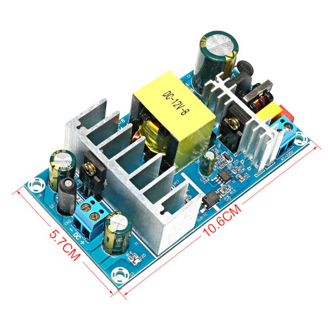 Power Supply O/F In=220 V Out=12 V 8 A 12 V8 A 96 W