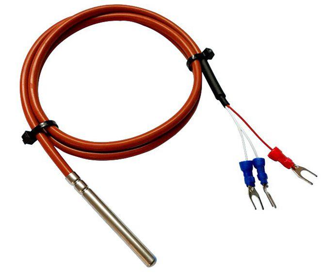 Pt100 Thermocouple Sensor 200 Deg 420 Deg L=1 M Red Wzp 035 Red - Livestainable.co.za