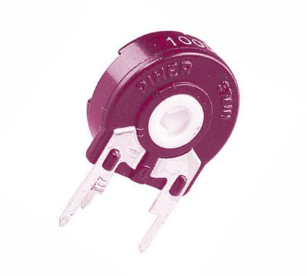 Preset 15 Mm S Adj Oval Red 100 K Ptc15 Lh05 104 A